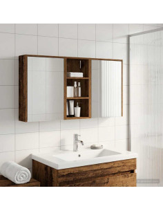 Set di Armadi da Bagno 3 pcs 116 x 16 x 62,5 cm