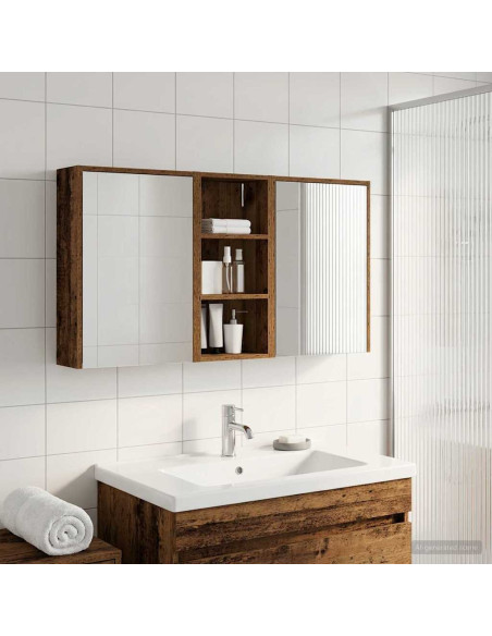 Set di Armadi da Bagno 3 pcs 116 x 16 x 62,5 cm