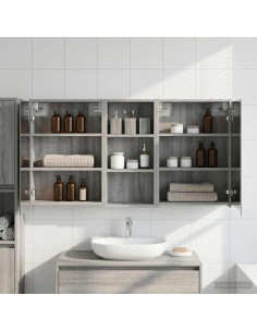 Set di Armadi da Bagno 3 pcs 116 x 16 x 62,5 cm