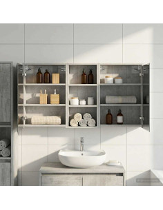 Set di Armadi da Bagno 3 pcs 116 x 16 x 62,5 cm