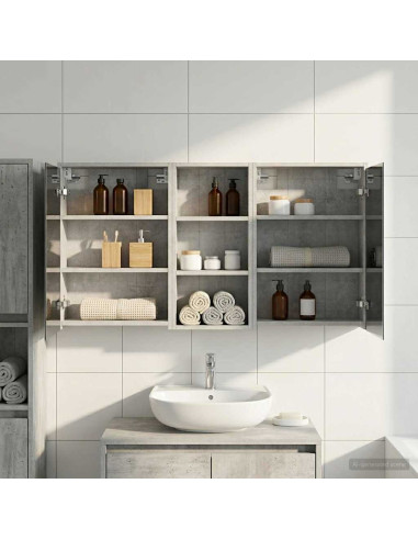 Set di Armadi da Bagno 3 pcs 116 x 16 x 62,5 cm