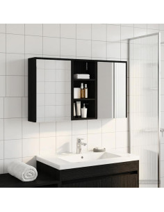Set di Armadi da Bagno 3 pcs 116 x 16 x 62,5 cm