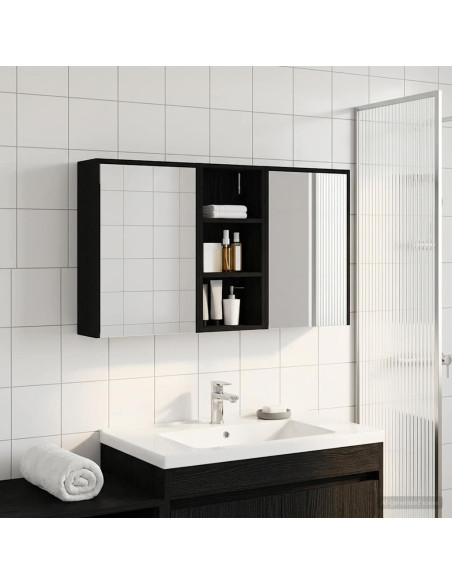 Set di Armadi da Bagno 3 pcs 116 x 16 x 62,5 cm