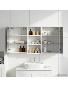 Set di Armadi da Bagno 3 pcs 116 x 16 x 62,5 cm