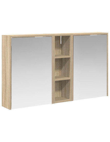 Set di Armadi da Bagno 3 pcs 106 x 16 x 62,5 cm