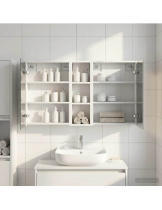 Set di Armadi da Bagno 3 pcs 106 x 16 x 62,5 cm