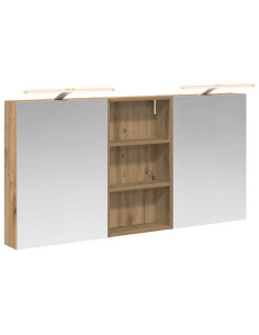 Set di Armadi da Bagno con lo scaffale 3 pcs 140 x 14,5 x 70 cm