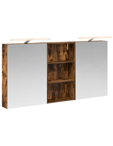 Set di Armadi da Bagno con lo scaffale 3 pcs 140 x 14,5 x 70 cm