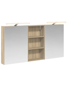 Set di Armadi da Bagno con lo scaffale 3 pcs 140 x 14,5 x 70 cm