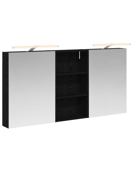 Set di Armadi da Bagno con lo scaffale 3 pcs 140 x 14,5 x 70 cm