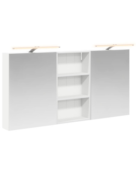 Set di Armadi da Bagno con lo scaffale 3 pcs 140 x 14,5 x 70 cm