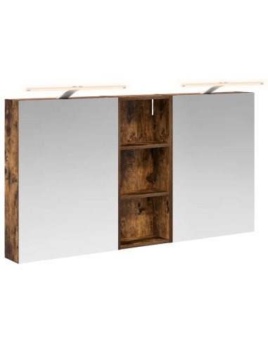 Set di Armadi da Bagno con lo scaffale 3 pcs 130 x 14,5 x 70 cm