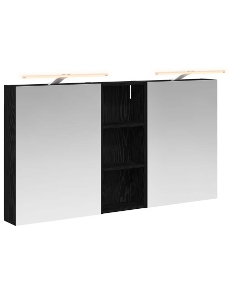 Set di Armadi da Bagno con lo scaffale 3 pcs 130 x 14,5 x 70 cm