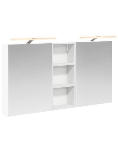 Set di Armadi da Bagno con lo scaffale 3 pcs 130 x 14,5 x 70 cm