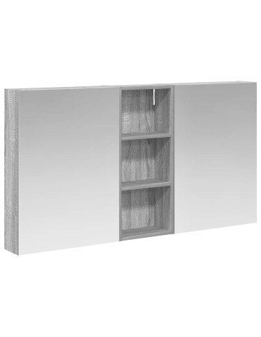 Set di Armadi da Bagno con lo scaffale 3 pcs 130 x 14,5 x 70 cm