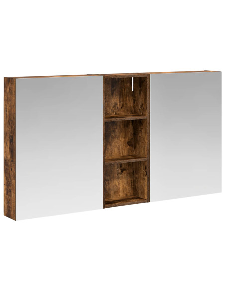 Set di Armadi da Bagno con lo scaffale 3 pcs 130 x 14,5 x 70 cm