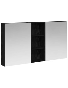 Set di Armadi da Bagno con lo scaffale 3 pcs 130 x 14,5 x 70 cm