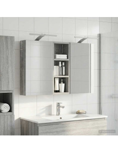 Set di Armadi da Bagno con lo scaffale 3 pcs 80 x 10,5 x 50 cm