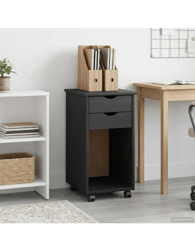 Mobile con Ruote con ruota Grigio 34 x 39 x 65,5 cm