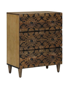 Credenza con Ripostiglio Marrone 60 x 33,5 x 75 cm