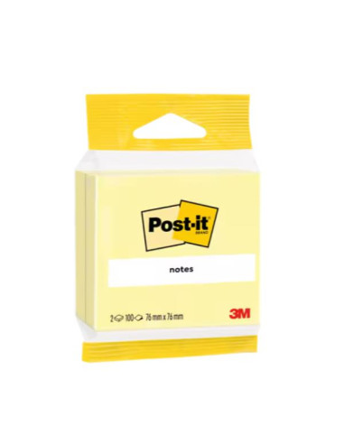 CF2 POST-IT 76X76MM GIALLO-BLISTER