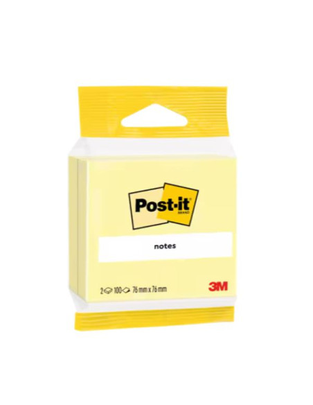 CF2 POST-IT 76X76MM GIALLO-BLISTER