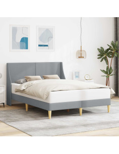 Struttura del letto con testiera piastre di collegamento