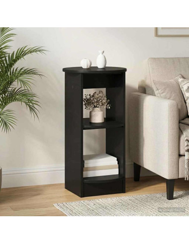 Mobile laterale Nero Legno ingegnerizzato