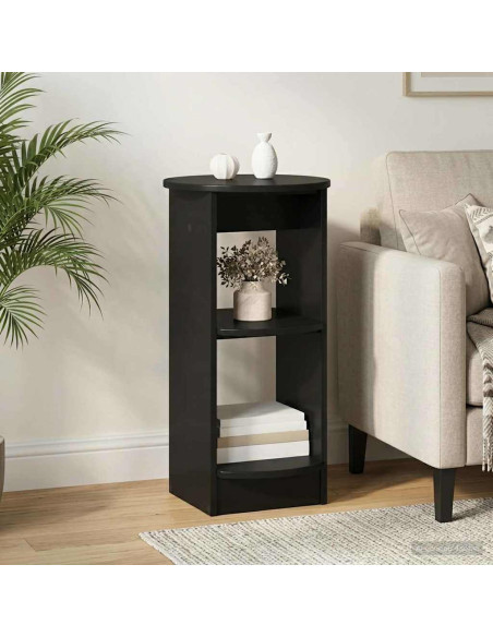 Mobile laterale Nero Legno ingegnerizzato