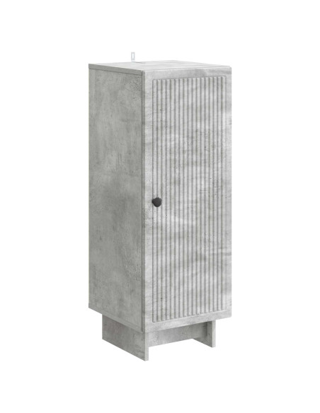 Armadietto Grigio Cemento 33 x 34,5 x 90 cm