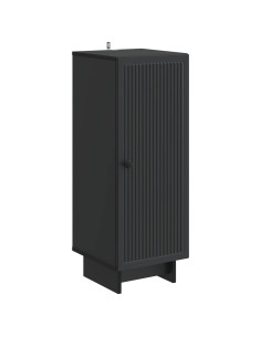 Armadietto Nero 33 x 34,5 x 90 cm Legno ingegnerizzato