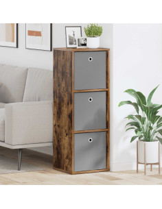 Credenza con cassetto Rovere fumé 35 x 32 x 99,5 cm