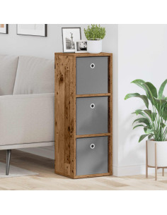 Credenza con cassetto Legno vecchio 30,5 x 27 x 84,5 cm