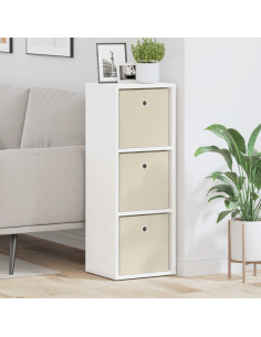 Credenza con cassetto Bianco 30,5 x 27 x 84,5 cm