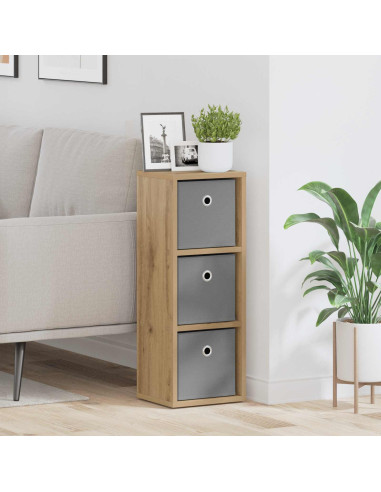 Credenza con cassetto Rovere artigianale 25,5 x 22 x 69,5 cm