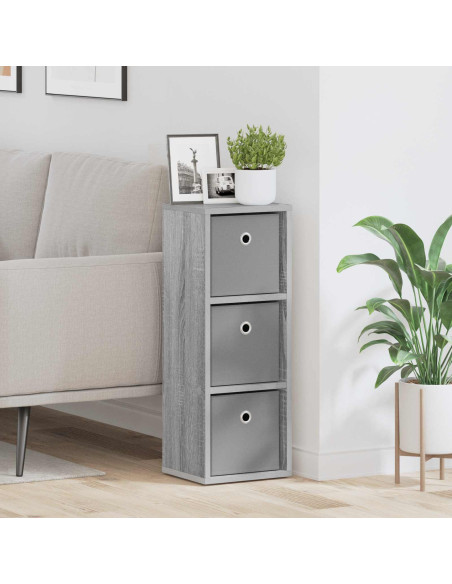 Credenza con cassetto Grigio Sonoma 25,5 x 22 x 69,5 cm