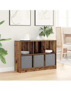 Credenza con cassetto Legno vecchio 88,5 x 27,5 x 63,5 cm