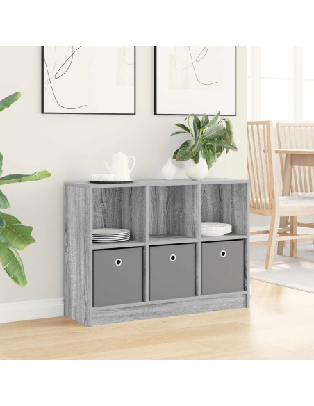 Credenza con cassetto Grigio Sonoma 88,5 x 27,5 x 63,5 cm