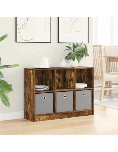 Credenza con cassetto Rovere fumé 88,5 x 27,5 x 63,5 cm