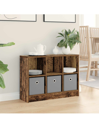 Credenza con cassetto Legno vecchio 73,5 x 22,5 x 53,5 cm