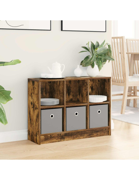 Credenza con cassetto Rovere fumé 73,5 x 22,5 x 53,5 cm