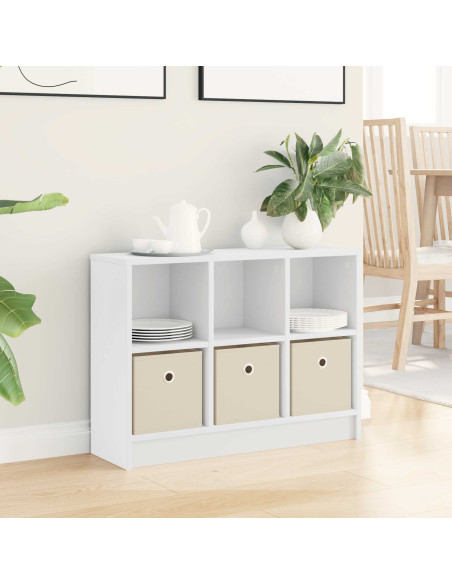 Credenza con cassetto Bianco 73,5 x 22,5 x 53,5 cm