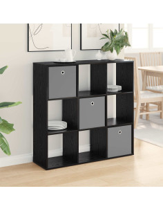 Credenza con cassetto Rovere Nero 102 x 31 x 99,5 cm