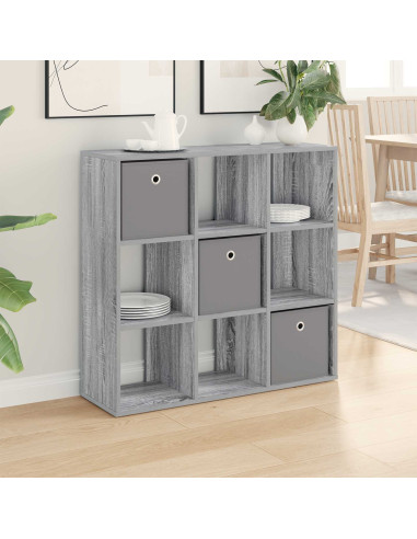 Credenza con cassetto Grigio Sonoma 88,5 x 29 x 84,5 cm