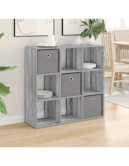 Credenza con cassetto Grigio Sonoma 88,5 x 29 x 84,5 cm