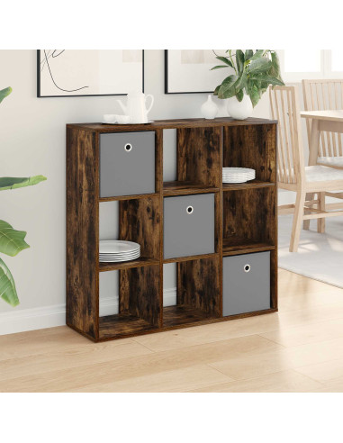 Credenza con cassetto Rovere fumé 88,5 x 29 x 84,5 cm