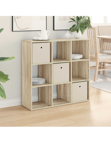 Credenza con cassetto Rovere Sonoma 88,5 x 29 x 84,5 cm