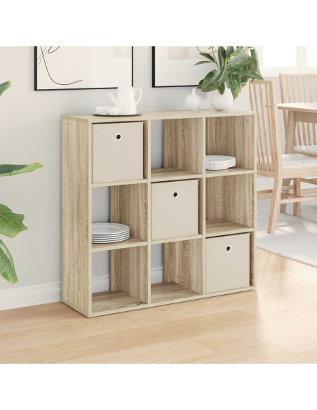 Credenza con cassetto Rovere Sonoma 88,5 x 29 x 84,5 cm