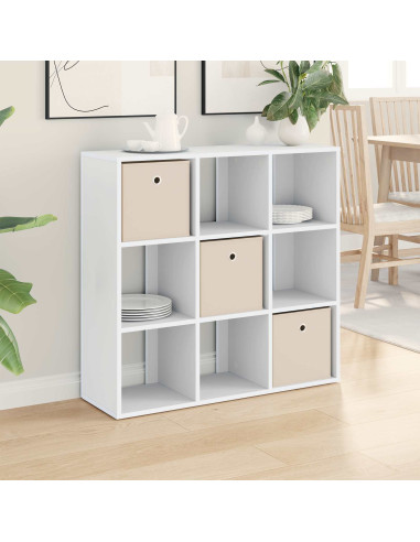 Credenza con cassetto Bianco 88,5 x 29 x 84,5 cm