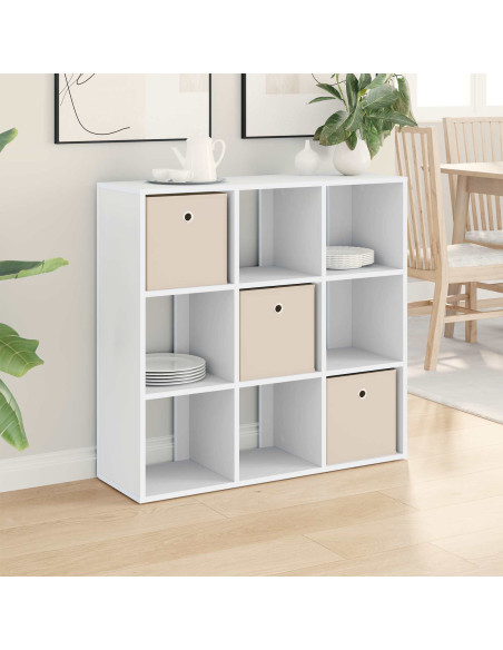 Credenza con cassetto Bianco 88,5 x 29 x 84,5 cm